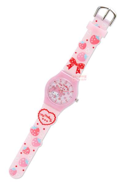 My Melody Rubber Wristwatch (Berry) (JPN) 503850