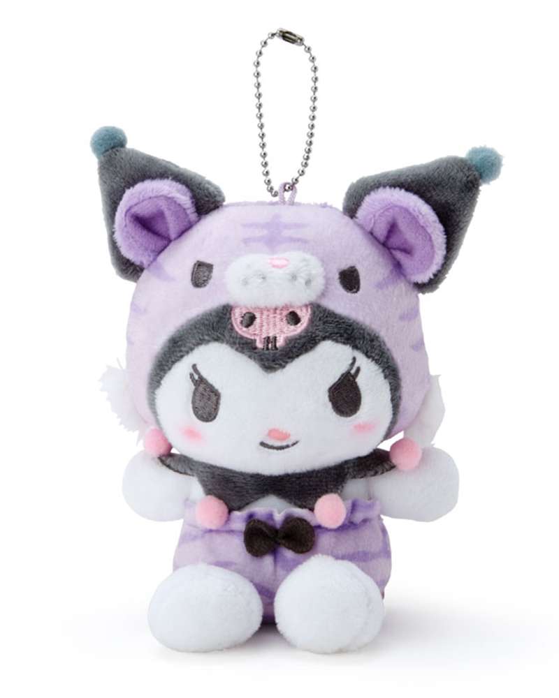 Kuromi Mascot Plush Keychain Bag Charm (Zodiac Tiger)