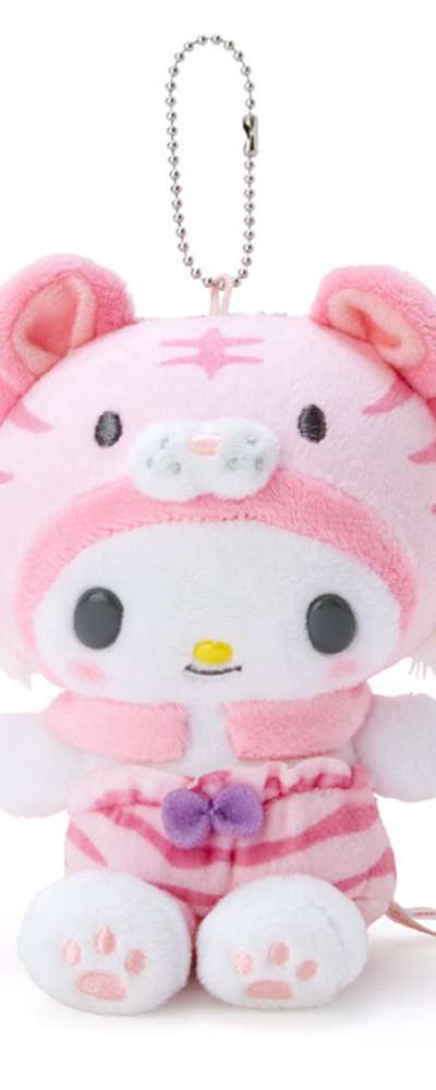 My Melody Zodiac Mascot Plush Doll Bag Charm (Tiger)