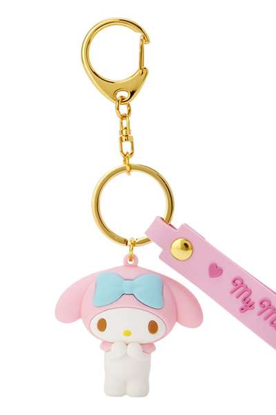 My Melody 3D Mascot Keyring (Pudding)