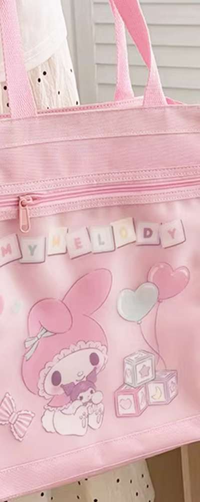 My Melody Character Auxiliary Bag Shoe Pouch (Kids) 107654