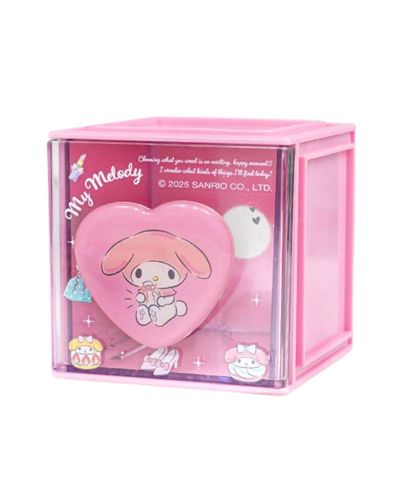 My Melody Character Heart Mini Storage Box 007353