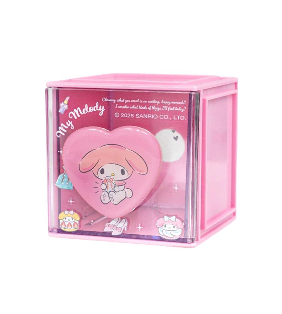 My Melody Character Heart Mini Storage Box 007353