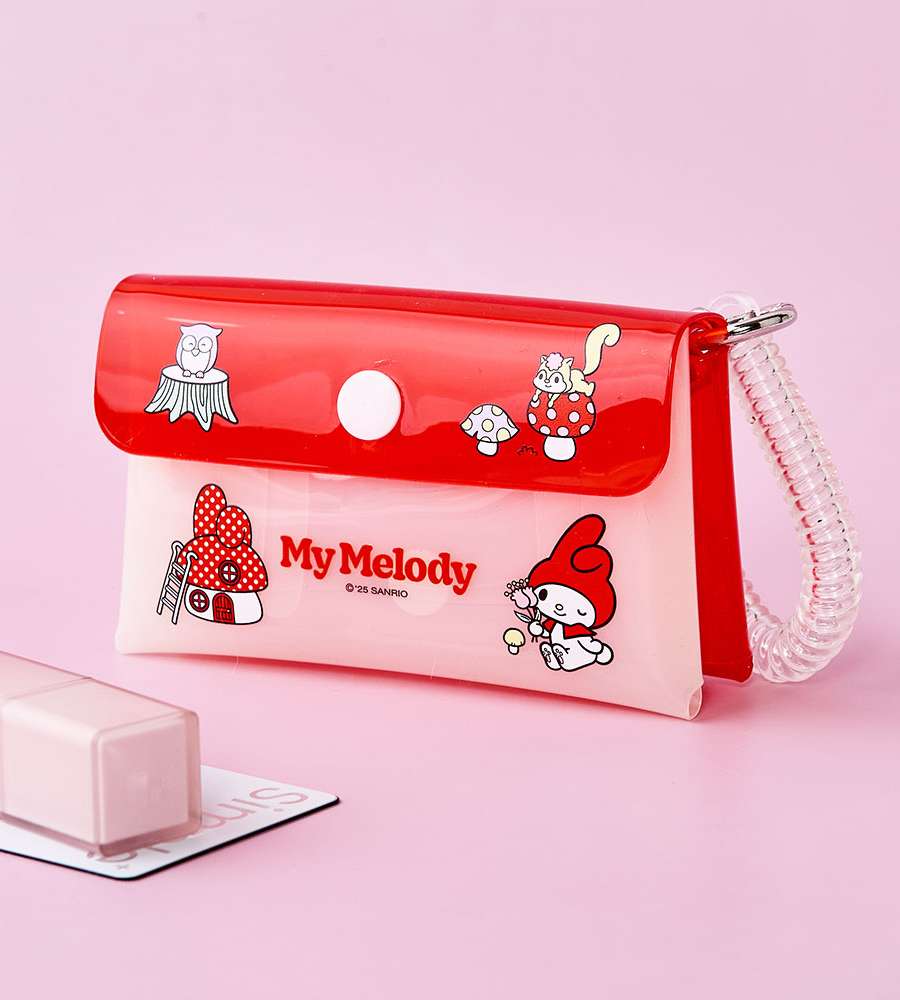 My Melody Character Dual Case Pouch Keyring 663578