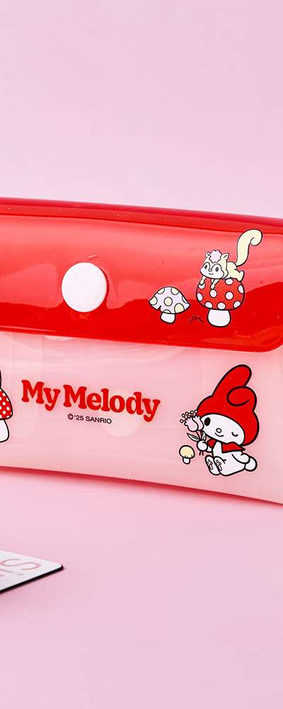 My Melody Character Dual Case Pouch Keyring 663578