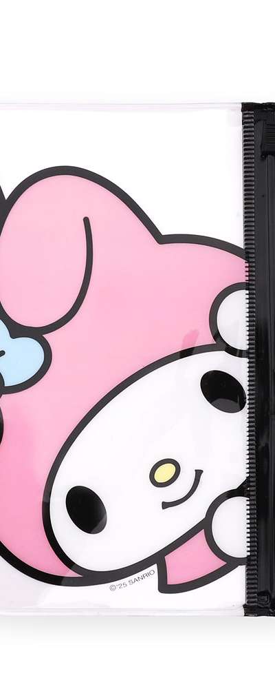 My Melody Character Transparent Flat Pouch 663424