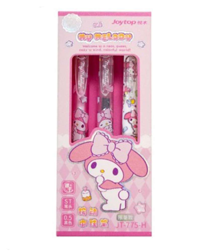 My Melody Character Gel Pen 3-Piece Set Ballpoint (Dolly) 858750