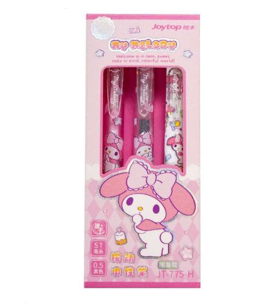 My Melody Character Gel Pen 3-Piece Set Ballpoint (Dolly) 858750