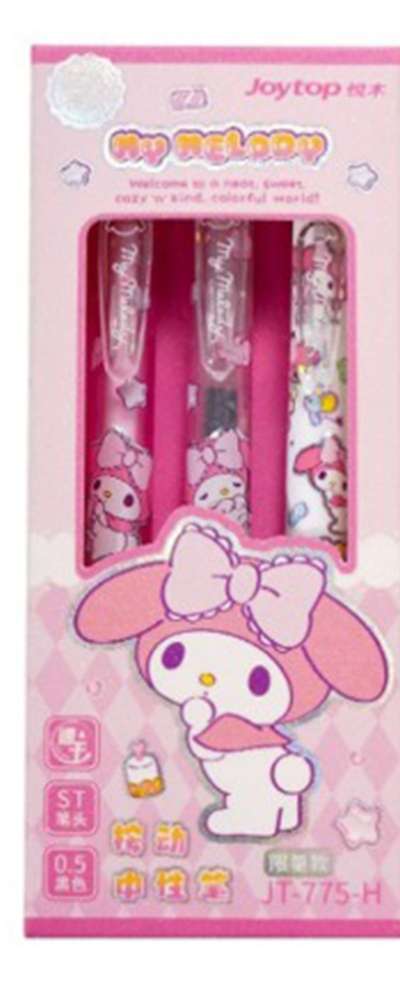 My Melody Character Gel Pen 3-Piece Set Ballpoint (Dolly) 858750
