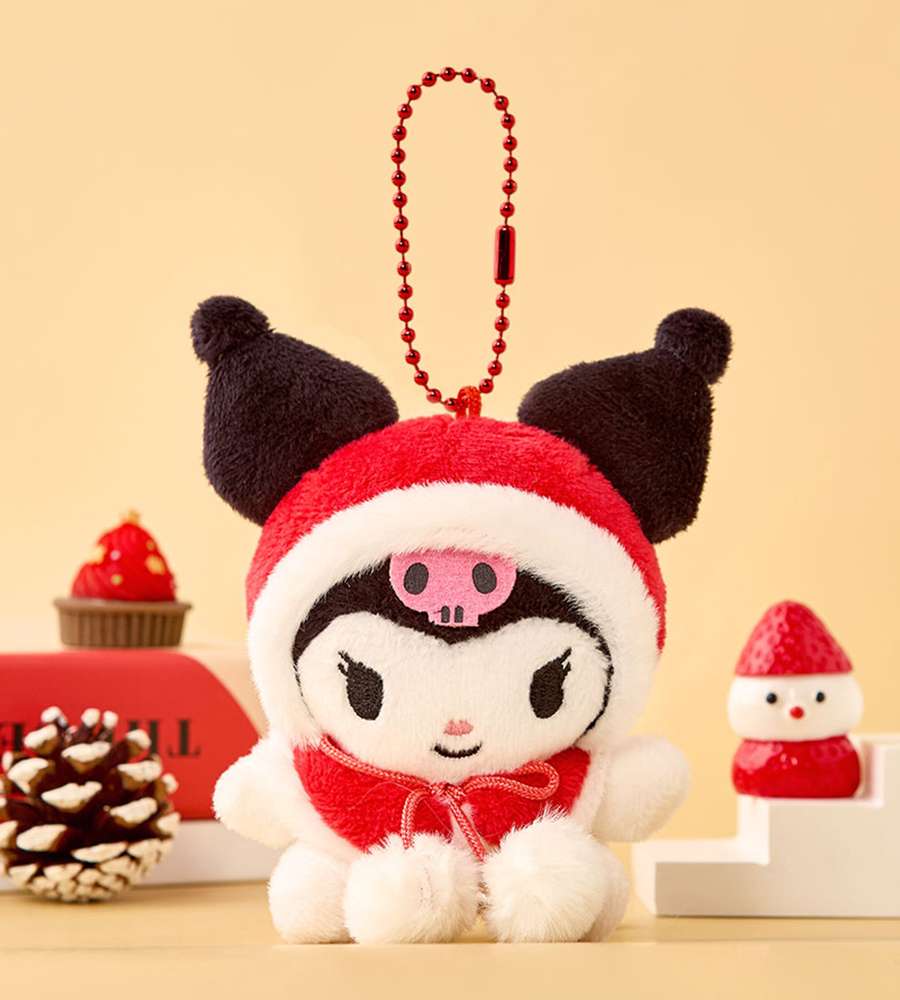 Kuromi Character Cape 8cm Keyring Bag Charm 084446