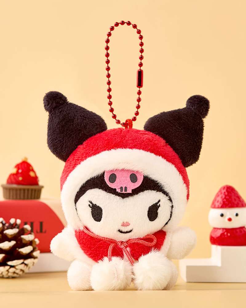 Kuromi Character Cape 8cm Keyring Bag Charm 084446