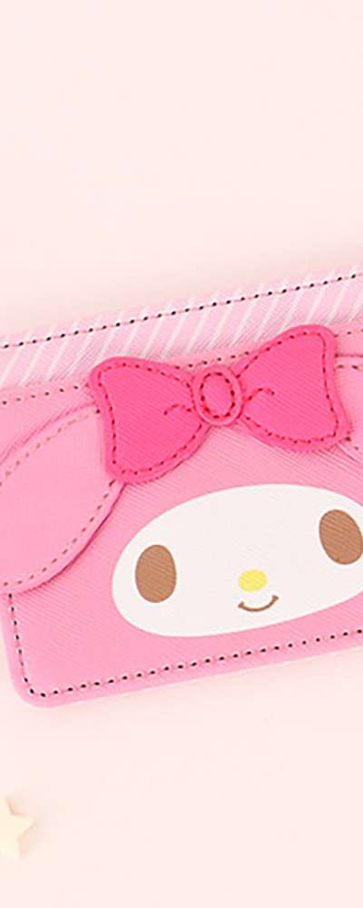My Melody Character Shine Card Wallet 781446