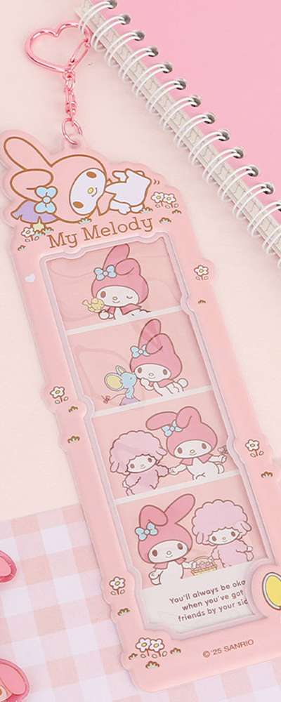 My Melody Character Four-Cut Photo Keyring 787035