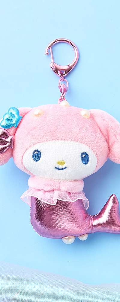 My Melody Character Mermaid 10cm Keyring Bag Charm 071153