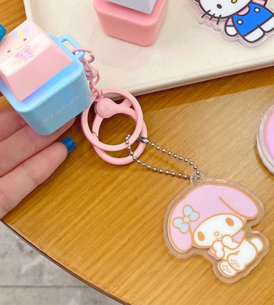 My Melody Character Keyboard Fidget Keyring 103016