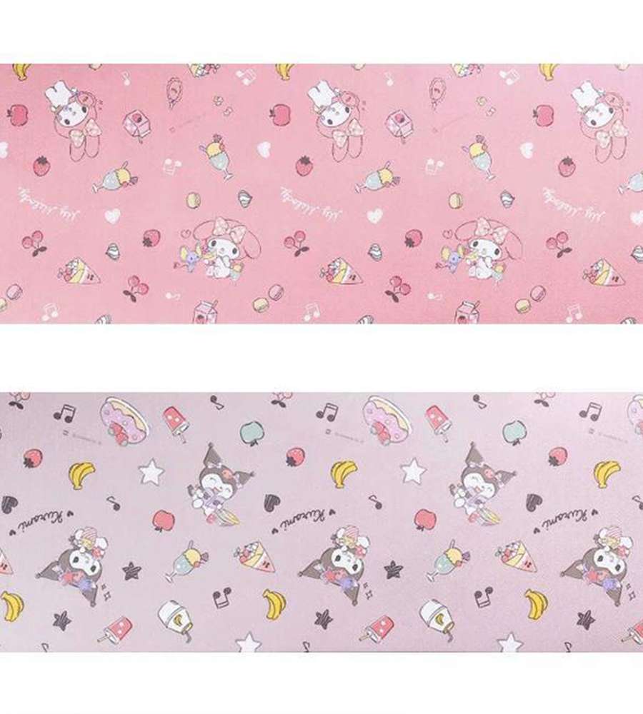 My Melody and Badtz-Maru Character PVC Kitchen Floor Mat (Sweet)