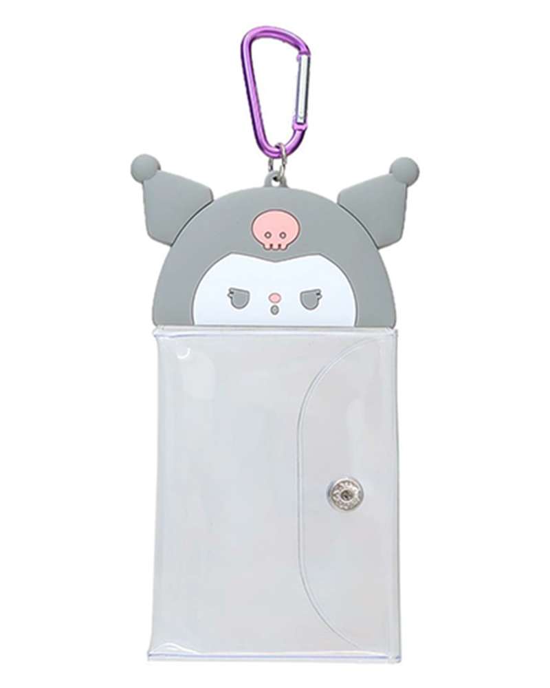 Kuromi Character Clear Pouch Bag Charm (Japan) 258983
