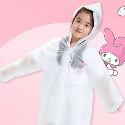 My Melody Character Kids Disposable Raincoat 107788