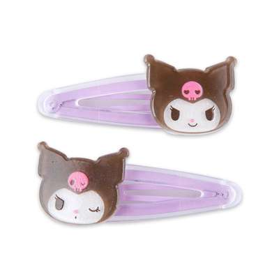 Kuromi Character Parts Hair Clip 2-Piece Set 354142