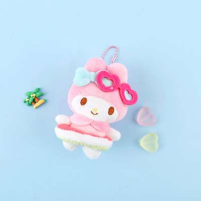 My Melody Character Summer 8cm Keyring Bag Charm 082282