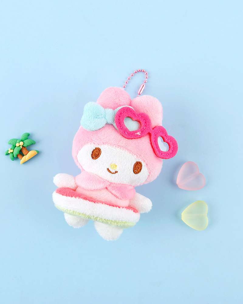 My Melody Character Summer 8cm Keyring Bag Charm 082282