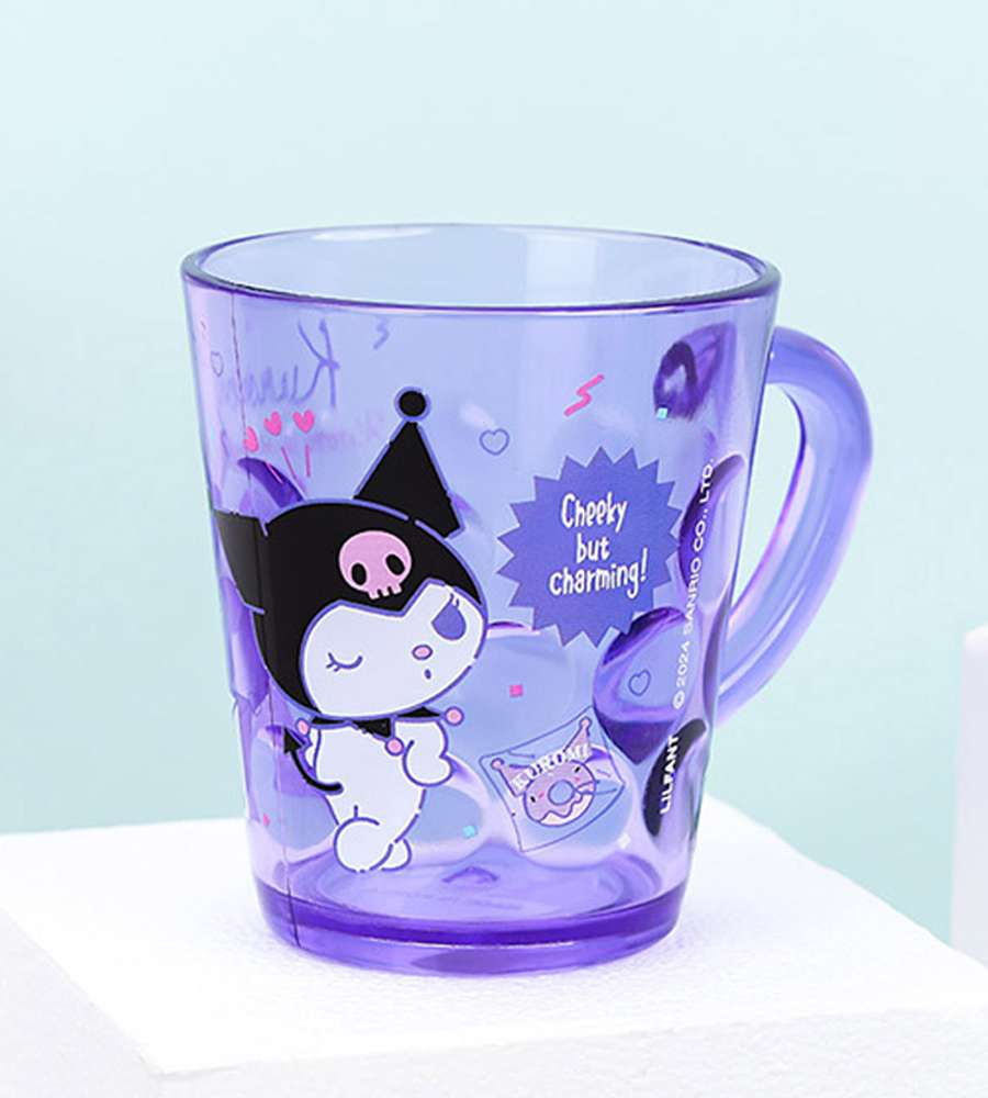 Kuromi Character Transparent Dot Toothbrush Cup 585764