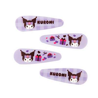 Kuromi Character Party Hair Clip 4-Piece Set 355040