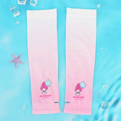 My Melody Character Two-Tone Hand Sun Sleeves 786823