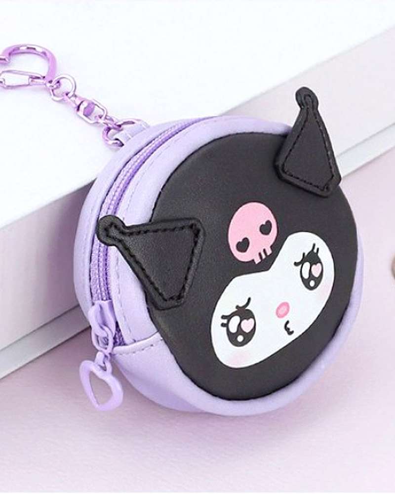 Kuromi Character Emokung Bag Charm Keyring 784003