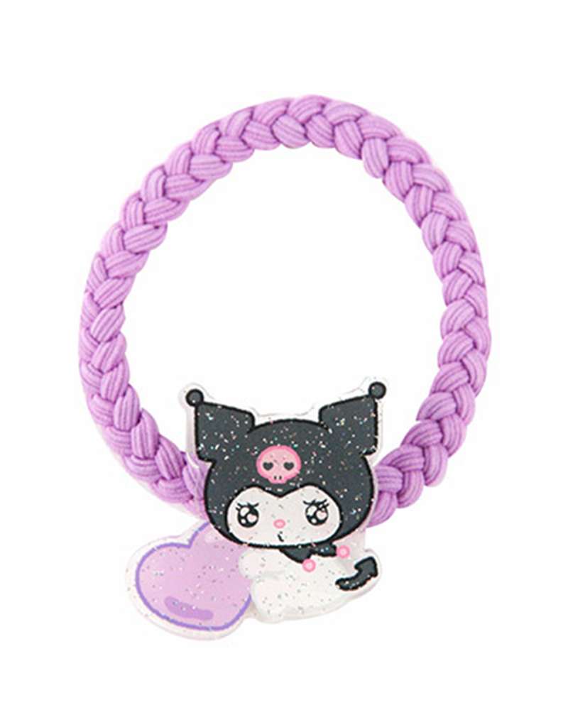 Kuromi Character Heart Hair Tie 2P Set 353428