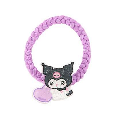 Kuromi Character Heart Hair Tie 2P Set 353428
