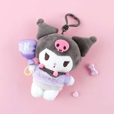 Kuromi Character Party 13cm Keyring Bag Charm 089137