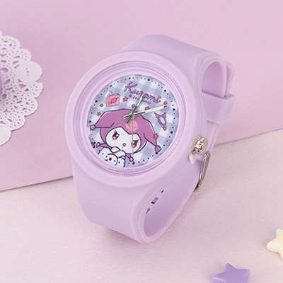 Kuromi Character Silicone Analog Wrist Watch 783372