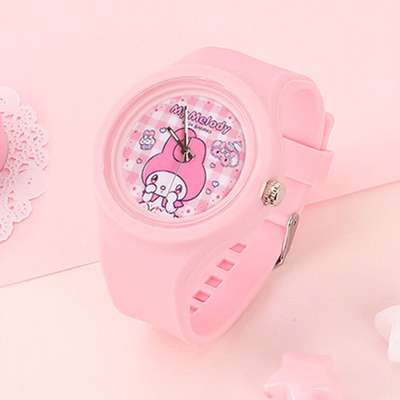 My Melody Character Silicone Band Analog Wristwatch 783389