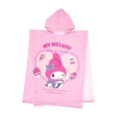 My Melody Character Cute Hooded Shower Robe Beach Robe 622389