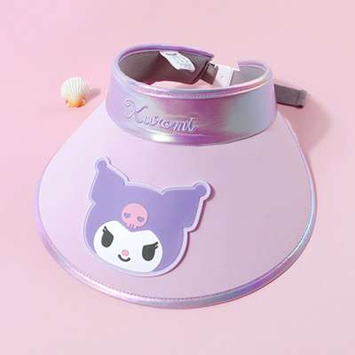 Kuromi Character Big Wappen Sunvisor Sun Cap 430567