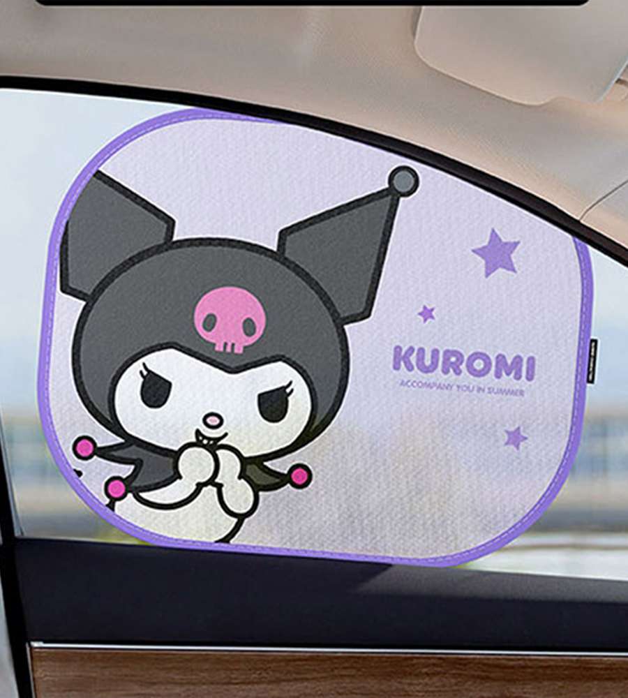 Kuromi Character Car Sunshade 572631