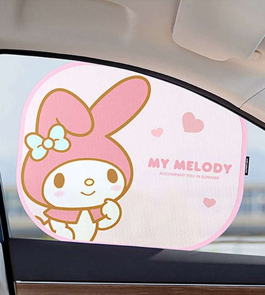 My Melody Character Car Sun Shade 572624