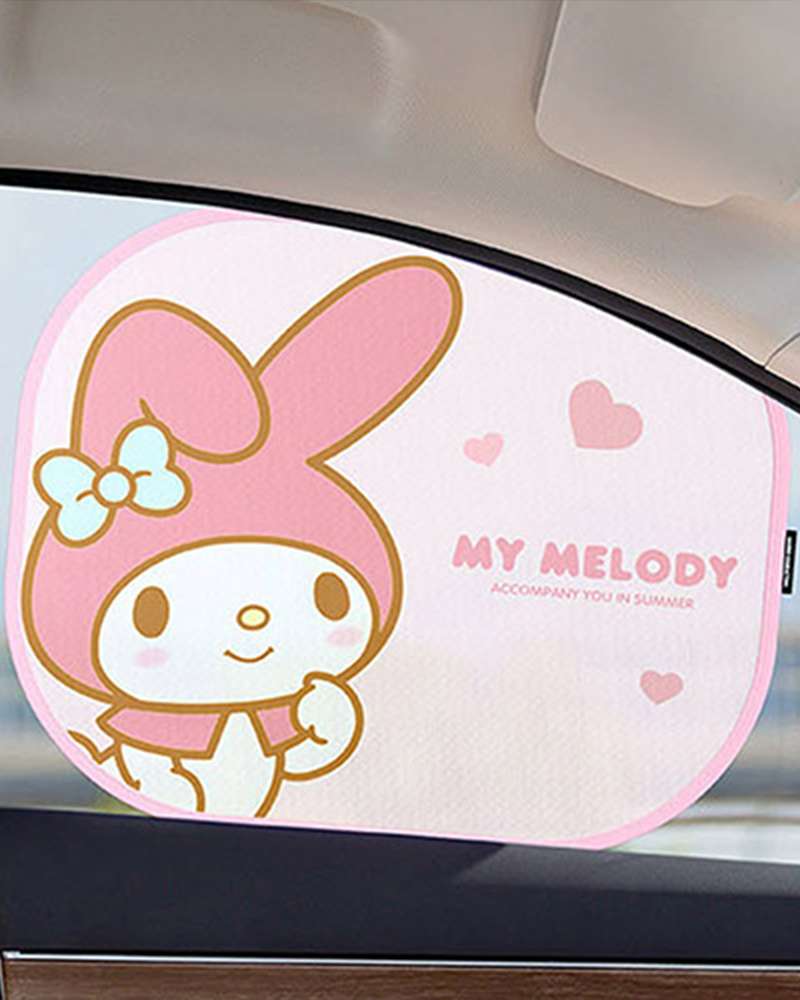 My Melody Character Car Sun Shade 572624