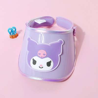 Kuromi Character Big Wappen Angle Cap Sun Cap 430536