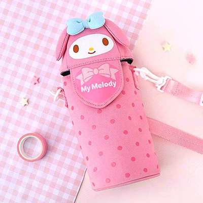 My Melody Character Head Water Bottle Pouch 778248