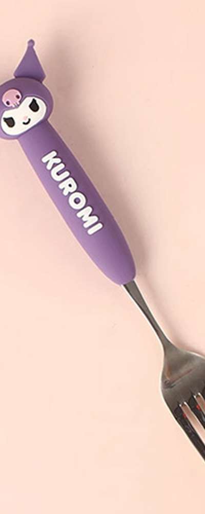 Kuromi Character Figure Fork (Purple) 102071