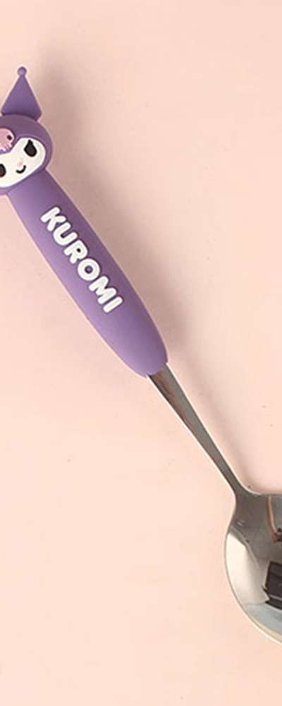 Kuromi Character Figure Spoon (Purple) 102065