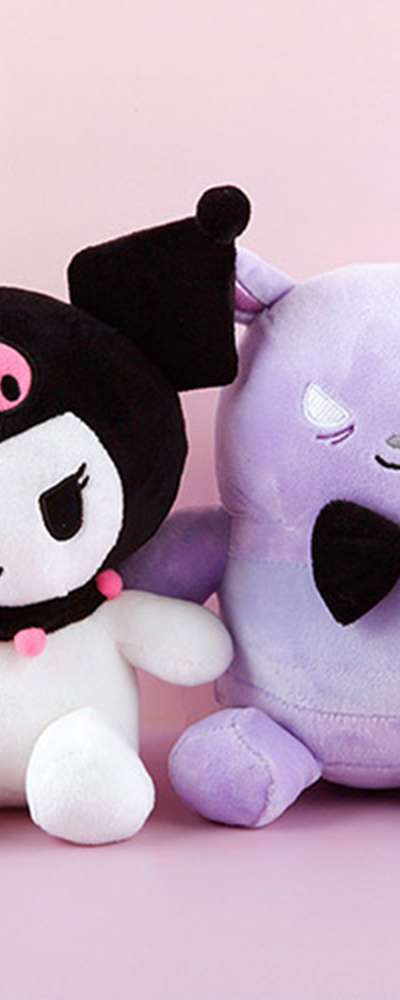 Kuromi Character Friends Plush Toy Set (Medium) 087645
