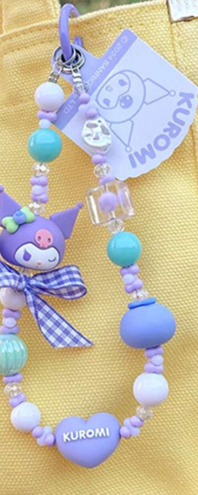 Kuromi Character Figure Strap Keyring Series 2 102557