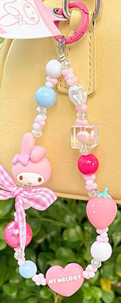 My Melody Character Figure Strap Keyring (Series 2) 102555