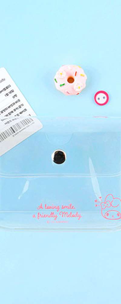 My Melody Character Clear Card Wallet 661222