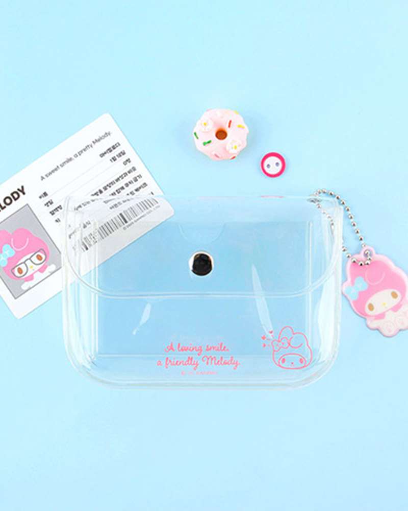 My Melody Character Clear Card Wallet 661222