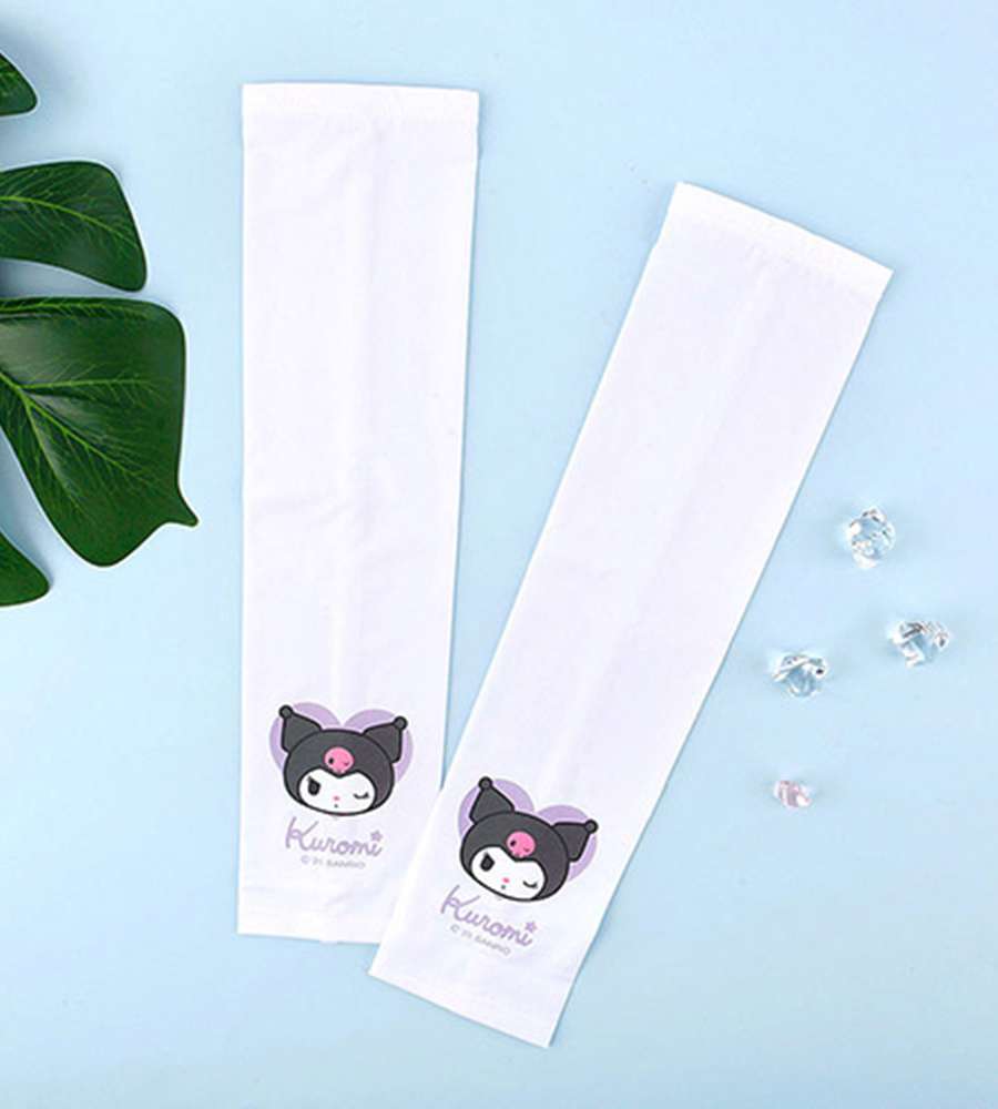 Kuromi Character Heart Children's Arm Sleeves 627902