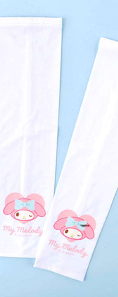 My Melody Character Heart Children's Arm Sleeves 627919
